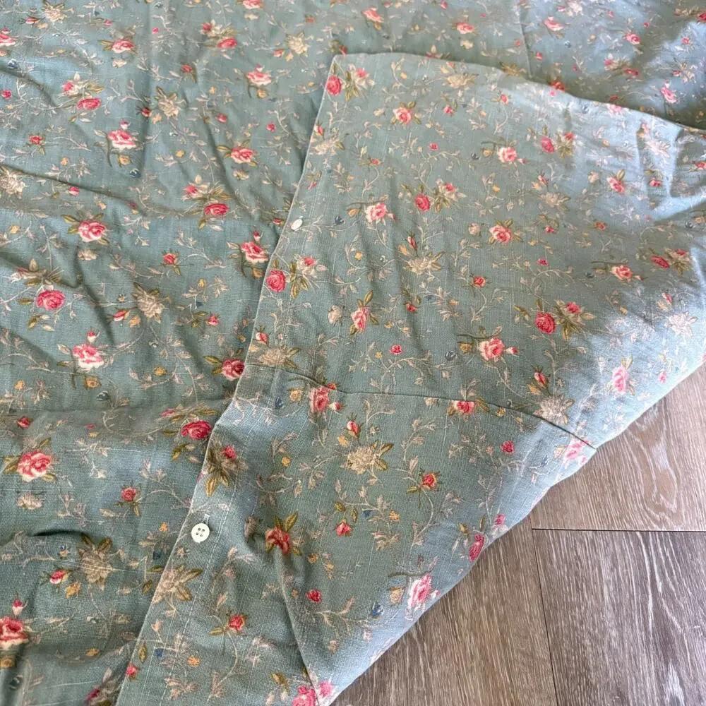 VTG Ralph Lauren Glastonbury Duvet Cover 100% Cotton RARE Farmhouse Cottage READ